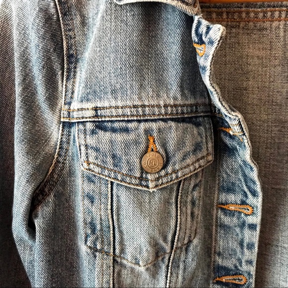 Petite Ralph Lauren cropped jean jacket - Picture 4 of 10